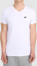 4F TSHIRT MARKO Alb, Negru XL (4FWMM00TTSHM3339-10S)