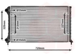 VAN WEZEL Chladič motora VAN WEZEL 17002261 (17002261)