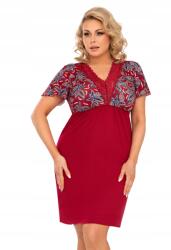 Donna Rita Plus Női Ing XXXXL, bordó