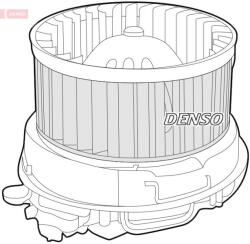DENSO Vnútorný ventilátor DENSO DEA07007 (DEA07007)