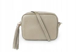  Bőr Kézitáska Vera Pelle Scatola Bézs (VPL0311-T)