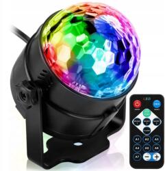 Interlook Disco Gömb Projektor Diszkó Reflektor Led Rgb (MQ01)