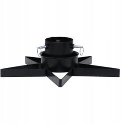 VidaXL Karácsonyfatartó állvány, fekete, 47x47x13, 5 cm (331315)