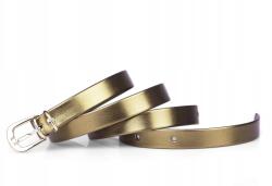  Öv klasszikus, matt óarany színű, 1, 5 cm széles