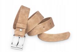 Kaletnik Öv klasszikus öv, dió színű velúr, 3 cm széles (PPE29-NUT1VEL1S95)