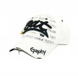  Baseball Sapka Dikom Bat Gaphy Baseball Sapka Fehér Streetwear (DIKOM bat BIAŁY)