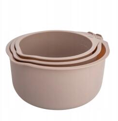 Altom Design Konyhai tál szett 1, 5/2/3 l Műanyag tálak Altom Design taupe 3db (02070151151)