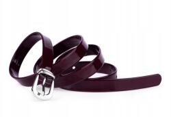  Öv klasszikus bordó lakkbőr öv 1, 5 cm széles 95 cm (PPE15L-DR1S95)