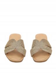 Shein Lapos Talpú Szandál __42 (mmc-kimmy02-gld)