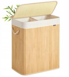 Songmics Szabadon Álló Mosókosár Mosótartály Songmics Fa 100 L (LCB074Y01)