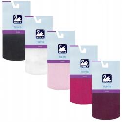 Wola Sima Harisnyanadrág Szett Kislánynak Pamut 5 Db-os MIX 92/98