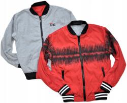 Picco Fiú Kabát Tavaszi Kabát Kétoldalas méret 128 cm (8)