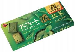  Japán csokoládés keksz Alfort Mini Rich Kyoto Matcha 60g Bourbon (5158)