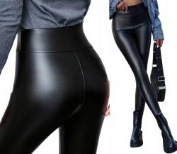 Distribution4you Nadrág Öko Bőr Leggings Fekete Bőr Utánzat Melegítő S/m (livi)