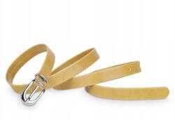  Öv női klasszikus mustársárga lakk 1, 5 cm