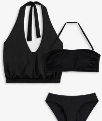 Bonprix Bikini Felső, Size 42, fekete, sima poliamid