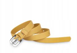  Öv klasszikus mustársárga matt 2 cm