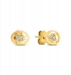  Fülbevaló finom mintával, cirkóniumokkal Zariah