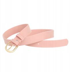 Kaletnik Öv női klasszikus púder rózsaszín velúr 3 cm (PPE29-PP1GOLD100)