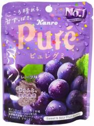 Kanro Japán Puré Gummy Grape gumicukor szőlő ízű 56g Kanro (4901351058633)