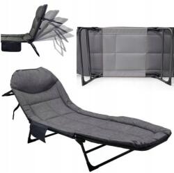 Care Life Utazóágy Összecsukható Napozóágy Matrac Könnyű Hordozható Terepi (Łóżko polowe składane leżak ogrodowy)