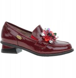 Laura Vita Női mokaszin Laura Vita Ibcihalo 10 bordó 41 (Ibcihalo 10 wine)
