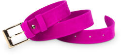Kaletnik Öv klasszikus fukszia velúr 3 cm 105 cm (PPE29-FU1VEL1GOLD105)