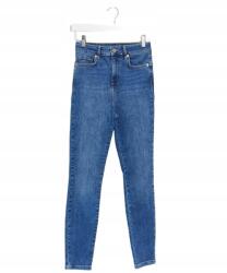 Asos Farmer Nadrág Kék Magas Derekú 32/32 Spzm 32/32