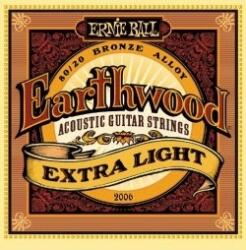 Ernie ball EarthWood 2006 Bronze 10-50 húrok akusztikus gitárhoz (EB2006)