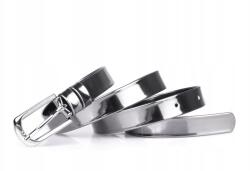  Öv klasszikus öv, antikolt ezüst lakk, 2 cm