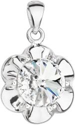 Evolution Group 34230.1 virágcsokor, Swarovski® kristályokkal díszítve (925/1000, 1, 7 g, fehér)