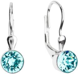 Evolution Group 31112, 3 lt. turquoise Swarovski® kristályokkal díszített (Ag 925/1000, 1 g)