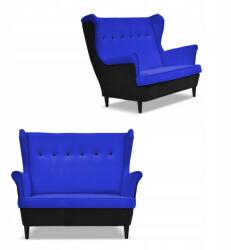  Ari Duo Skandináv Szárnyas Kanapé Family Furniture Fekete És Kék