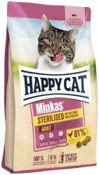 Happy Cat Minkas Sterilised Poultry - szárazeledel baromfival macskák számára 4 kg - pepita