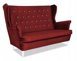  Diana Skandináv Szárnyas Kanapé, Nem Átalakítható, Family Furniture, Piros