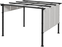 Outsunny Pergola de Exterior de 3 x 3, 5 m cu Copertina