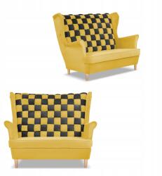  Carol Duo Skandináv Szárnyas Kanapé Családi Bútorok Mézbarna