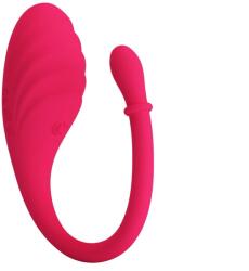 LyBaile Ou Vibrator Undine, Bluetooth Control, Aplicatie Mobila, Silicon, USB, Roz Vibrator