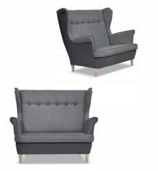  Ari Duo Skandináv Szárnyas Kanapé Family Furniture Szürke - Szürke