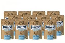 Happy Cat Bio Organic alutasakos eledel - Baromfi 12 x 85 g - pepita