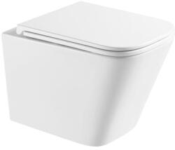 SAT WC soft close ülőkével felakasztható SAT B-Way fehér fényes felülettel hátsó kifolyással SATBW52T (LT-052E-UQ3)