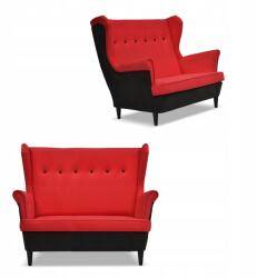  Ari Duo Skandináv Szárnyas Kanapé Family Furniture Fekete És Piros