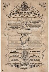 Erik Poster Erik Movies: Harry Potter - Hogwarts School List (GPE5158)