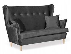  Ari Skandináv Stílusú Karosszékes Kanapé, Nem Átalakítható, Family Furniture, Sötét Szürke