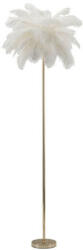  Palma állólámpa tollakkal arany/fehér ø 55x160 cm