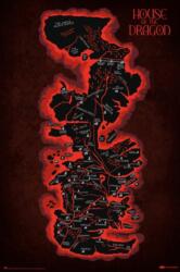 Erik Poster Erik Television: House of the Dragon - Map of Westeros (GPE5857)