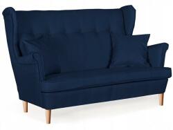  Ari Skandináv Szárnyas Kanapé, Nem Átalakítható, Family Furniture, Sötétkék