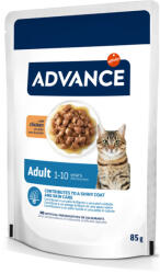 Affinity 48x85g Advance Adult csirke nedves macskatáp 38+10 ingyen akcióban
