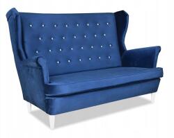  Diana Skandináv Szárnyas Kanapé, Nem Átalakítható, Family Furniture, Kék