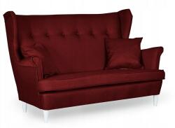  Ari Skandináv Szárnyas Kanapé, Nem Átalakítható, Family Furniture, Bordó